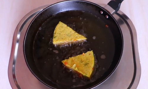 frying triangles
