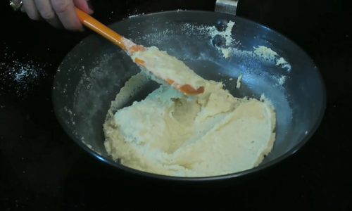 perfect dough of kaju katli