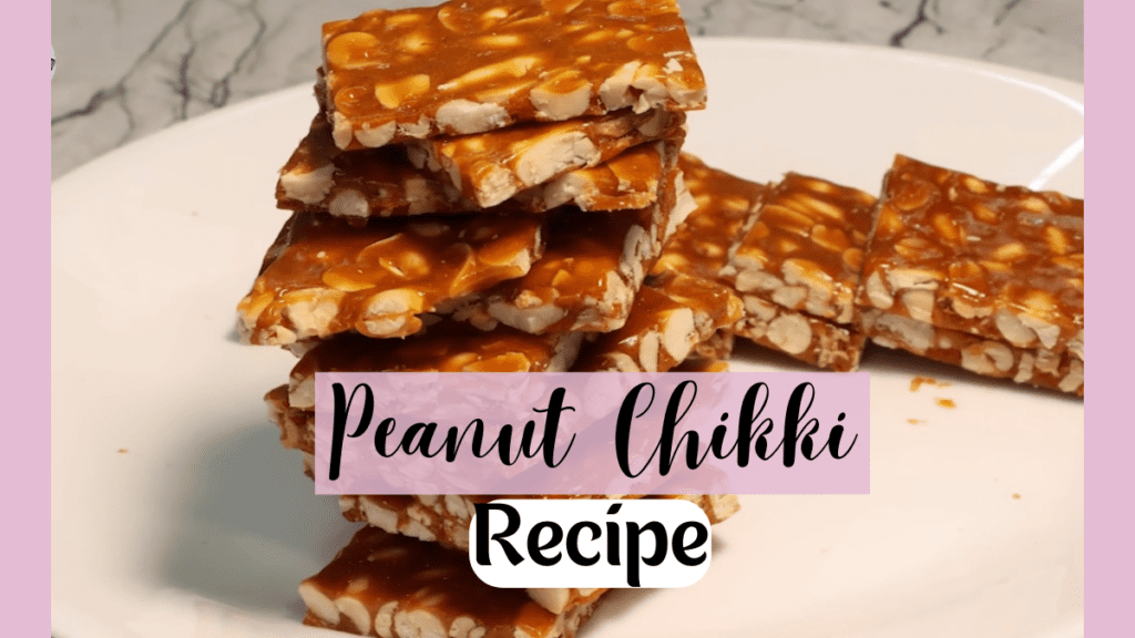 Peanut Chikki recipe step by step