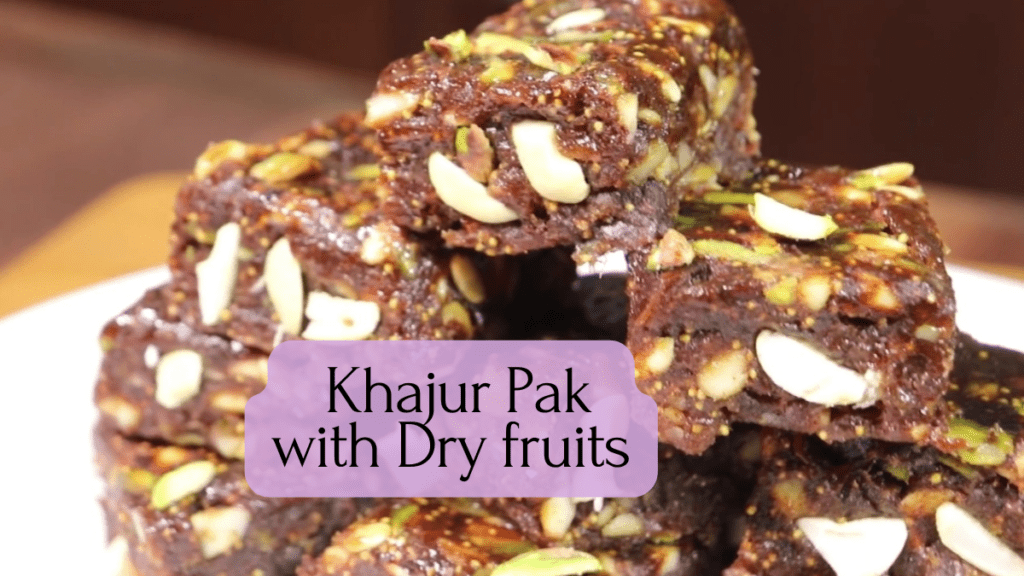Khajur Pak Recipe step by step