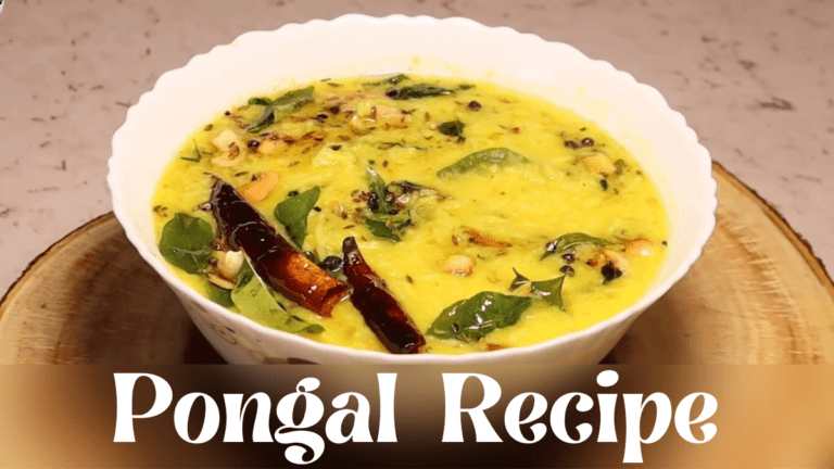 Khara Pongal Recipe | Ven Pongal Recipe