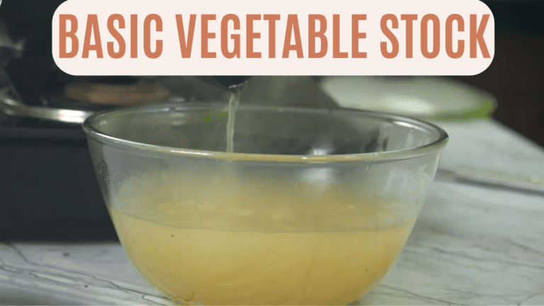 Instant & Easy Vegetable Stock Recipe