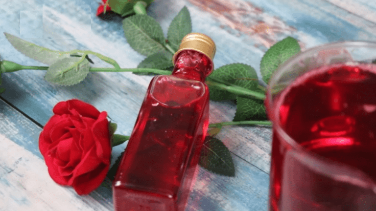 Homemade Rose Sharbat Recipe | Gulab Sharbat