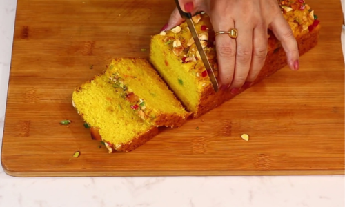 Mango  Suji Cake Recipe