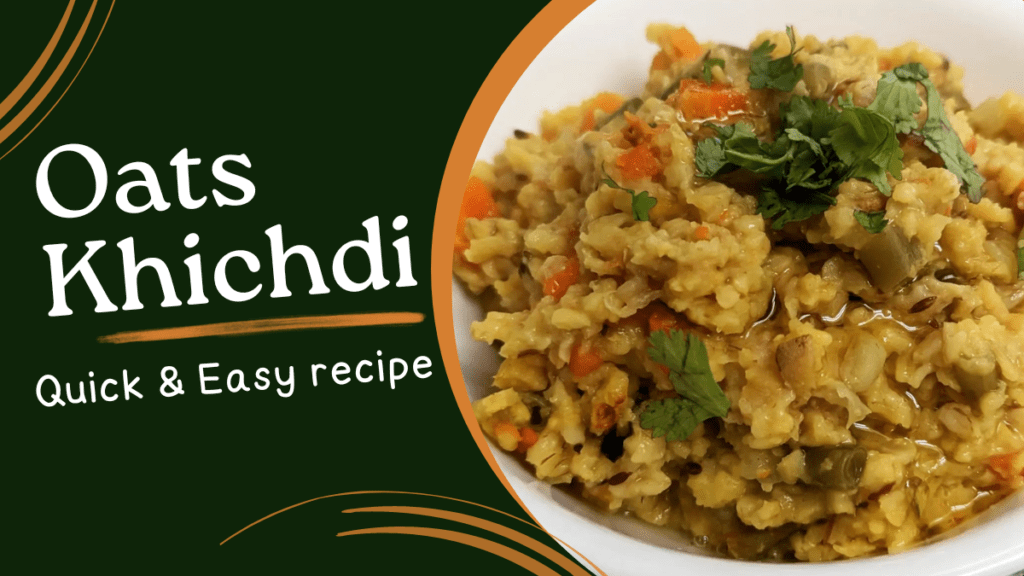 Quick and Easy Oats Khichdi Recipe | Weight Loss Khichdi Recipe