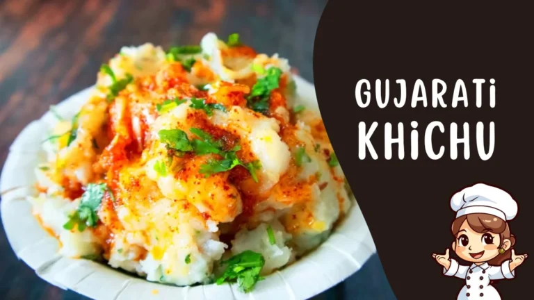 Gujarati Khichu Recipe with Simple Steps
